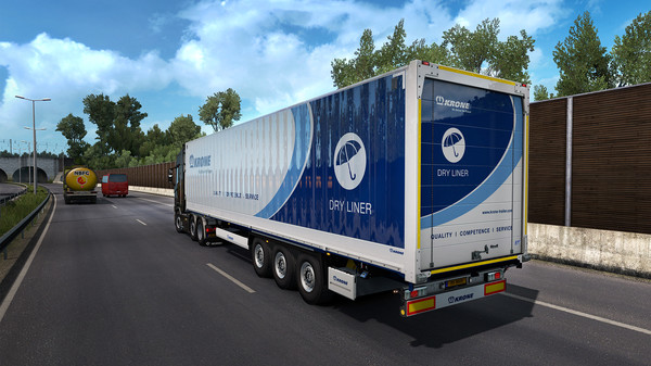 A SCS lançou nesta segunda-feira, 17, a DLC Krone para o EuroTruck Simulator 2. Os usuários da Steam também receberam a versão 1.32 estável. O DLC conta com seis implementos (Baú, sider, câmara frigorífica, bug e doubles). Todos os reboques são personalizáveis com opção de troca de rodas, pinturas e acessórios. A SCS lançou nesta segunda-feira, 17, a DLC Krone para o EuroTruck Simulator 2. Os usuários da Steam também receberam a versão 1.32 estável. O DLC conta com seis implementos (Baú, sider, câmara frigorífica, bug e doubles). Todos os reboques são personalizáveis com opção de troca de rodas, pinturas e acessórios.