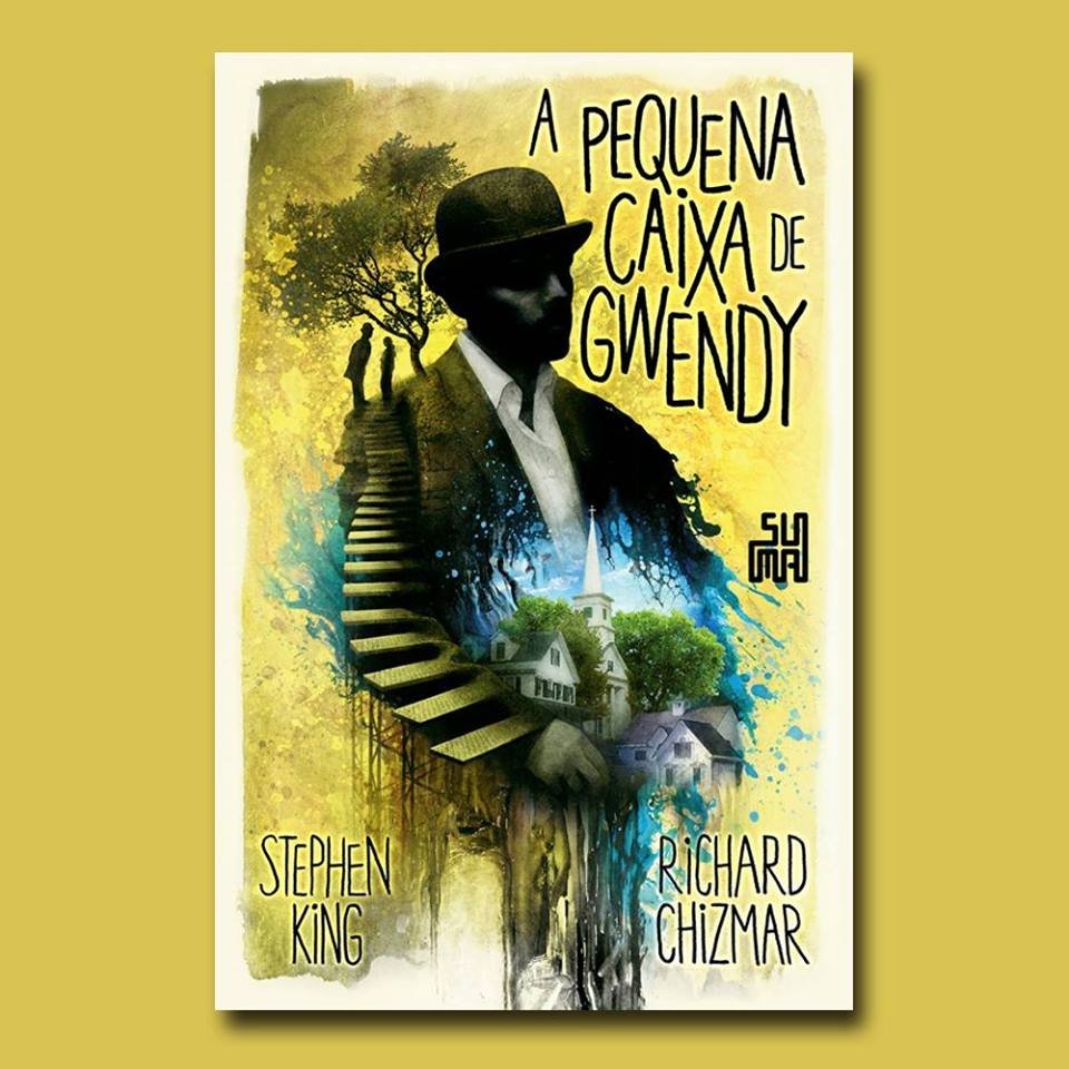 A editora Suma divulgou em suas redes sociais nesta quarta-feira, 05, a capa da edição brasileiro de A Pequena Caixa de Gwendy, livro de Stephen King em parceria com Richard Chizmar.