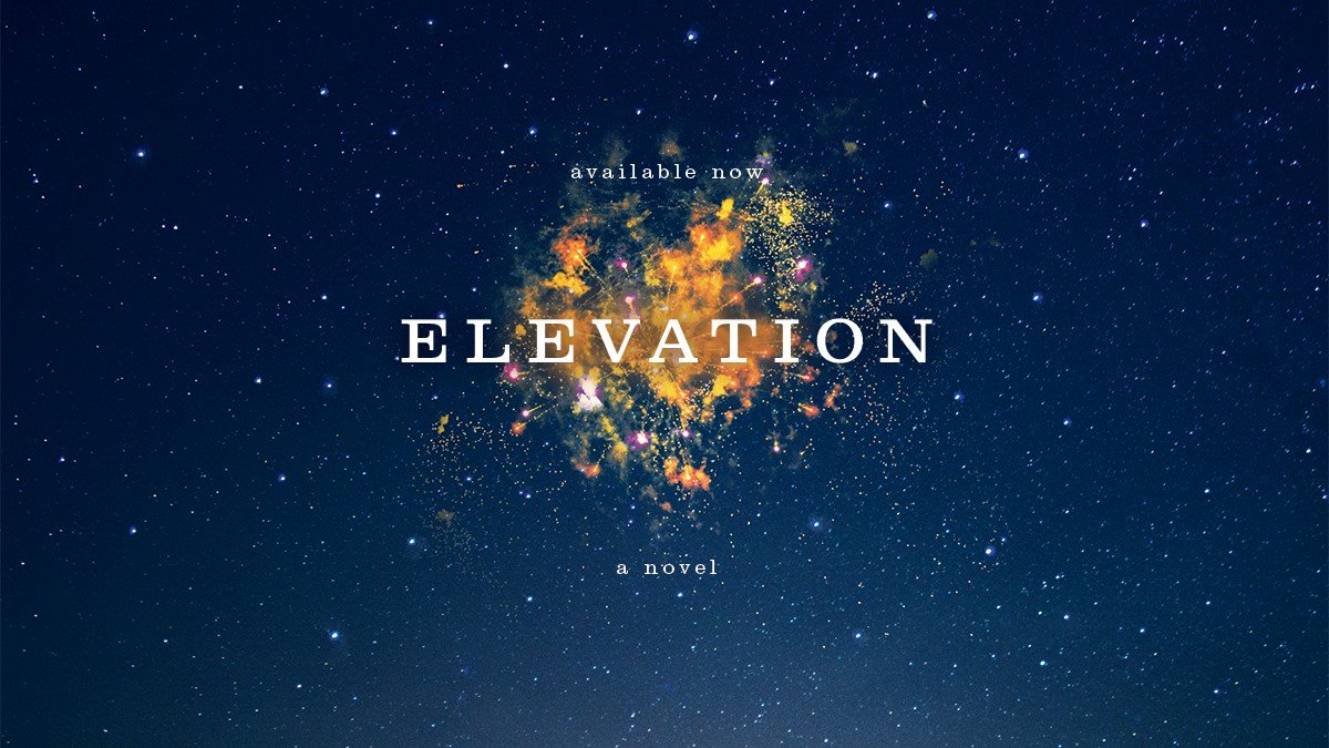 Elevation, novo livro de Stephen King foi lançado nesta terça-feira, 30, nos Estados Unidos. A história retorna a um dos cenários mais emblemáticos do mestre, Castle Rock.