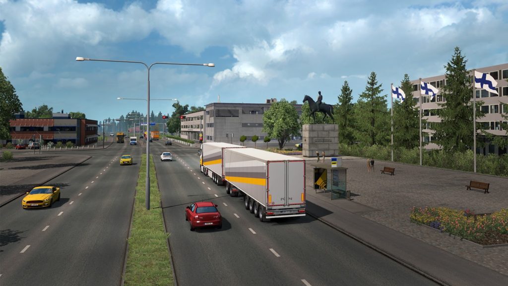 A SCS Software divulgou nesta quarta-feira, 14, novas imagens da Finlândia que fará parte da próxima DLC do ETS2. Batizada de “Além do mar Báltico” o novo pacote irá adicionar Finlândia, Estônia, Lituânia, Letônia e parte da Rússia. A SCS Software divulgou nesta quarta-feira, 14, novas imagens da Finlândia que fará parte da próxima DLC do ETS2. Batizada de “Além do mar Báltico” o novo pacote irá adicionar Finlândia, Estônia, Lituânia, Letônia e parte da Rússia.