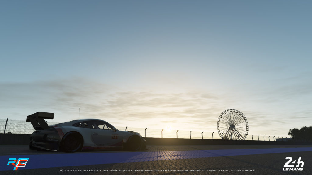 A Studio 397 produtora que desenvolve o jogo Rfactor 2, anunciou nesta sexta-feira, o início do processo de digitalização do circuito de Le Mans, na França. Licenciado pela ACO, a pista tem 13,6 km, sendo uma da últimas pistas a ter grandes retas, e não ser mutilado pela FIA. A Studio 397 produtora que desenvolve o jogo Rfactor 2, anunciou nesta sexta-feira, o início do processo de digitalização do circuito de Le Mans, na França. Licenciado pela ACO, a pista tem 13,6 km, sendo uma da últimas pistas a ter grandes retas, e não ser mutilado pela FIA.