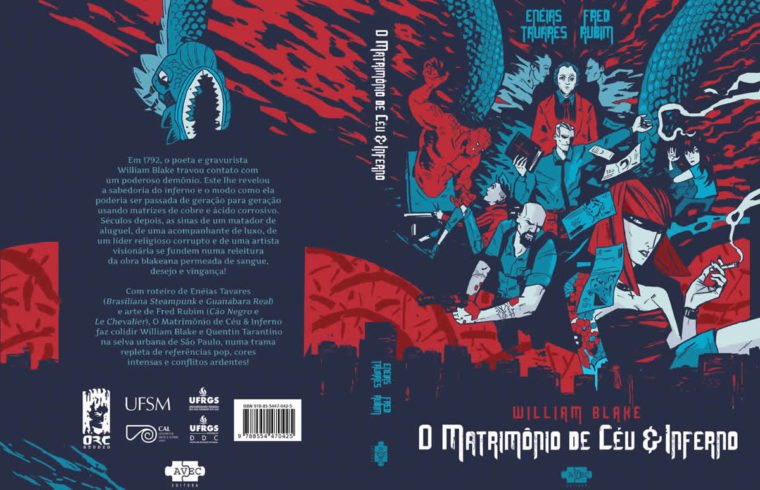 Misto de adaptação e história original, O Matrimônio de Céu e Inferno conta com edição de luxo da editora AVEC, já em pré-venda