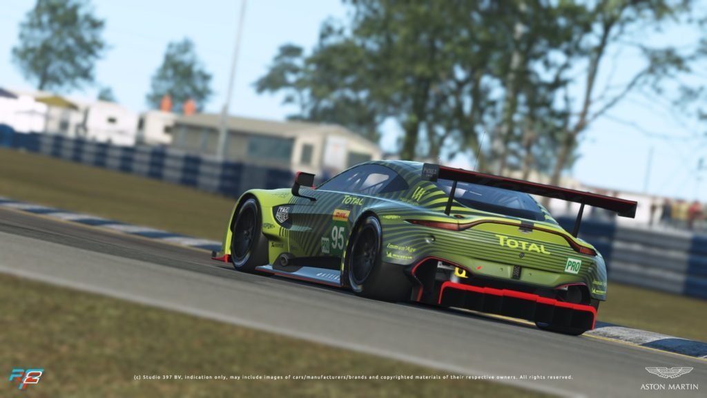 Studio-397 lança DLC com Aston Martin Vantage GTE e McLaren Senna para Rfactor2