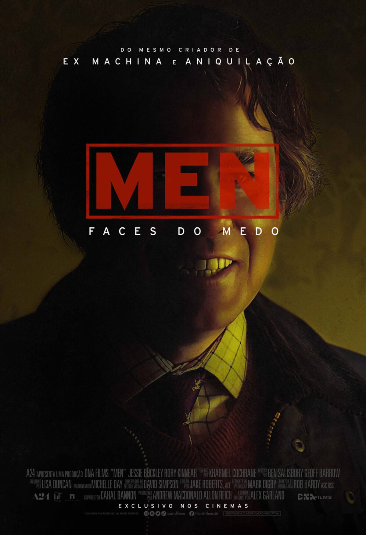 Men – Faces do Medo (Men), novo lançamento de terror psicológico,  ganhou pôster e trailer oficiais, confira.