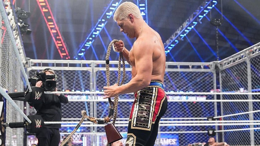 "Cody Rhodes retorna às suas origens em luta histórica contra Shinsuke Nakamura"