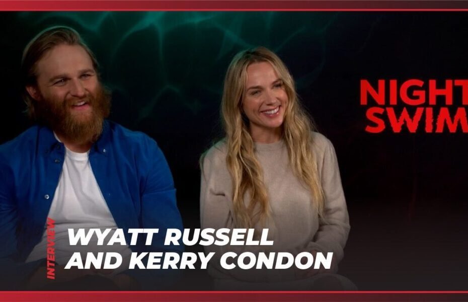 Estrelas de Night Swim, Wyatt Russell e Kerry Condon, falam sobre seu novo e aterrorizante filme