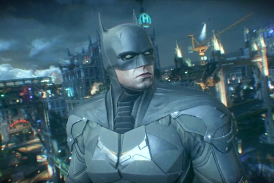 "Batman Arkham Knight: Traje do filme "The Batman" de Robert Pattinson é adicionado em todas as plataformas"