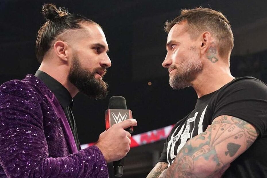 "Ídolos se Tornam Rivais: A Hyped Batalha Entre CM Punk e Seth Rollins na WWE"