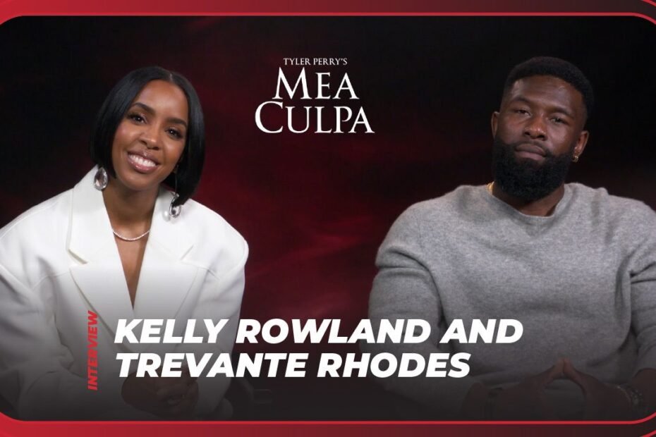 Kelly Rowland e Trevante Rhodes falam sobre seu novo filme "Mea Culpa"