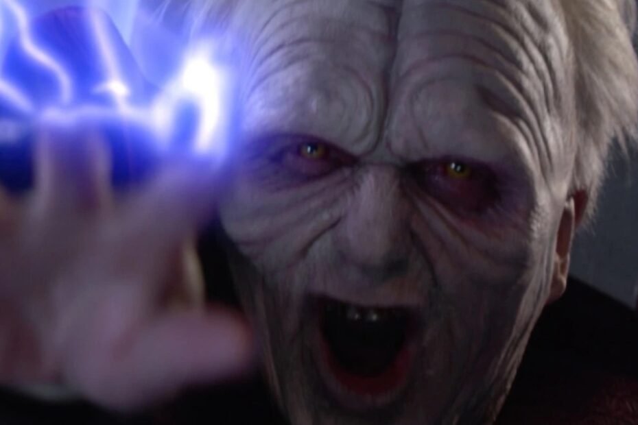 Momento mais infame de Palpatine em Star Wars: A Vingança dos Sith foi insistência de George Lucas
