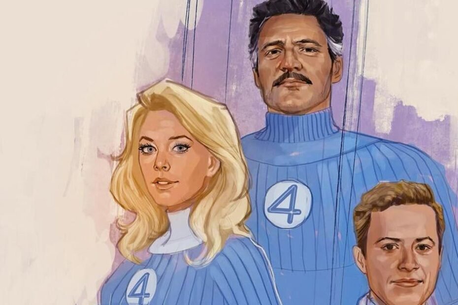 Phil Noto, artista da Marvel, faz homenagem perfeita ao anúncio do elenco de Quarteto Fantástico