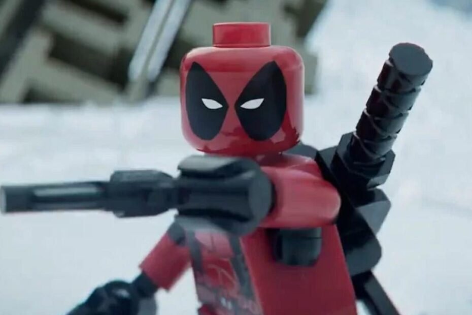 Trailer de Deadpool e Wolverine ganha impressionante recriação em LEGO