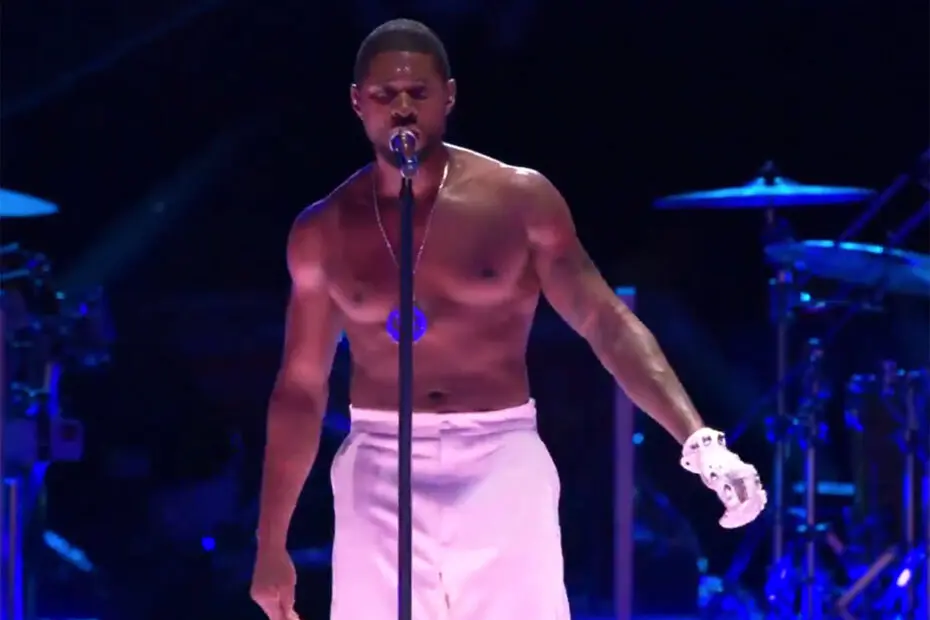 Usher brilha no show do intervalo do Super Bowl, com participações de Alicia Keys, Ludacris e mais - Assista e avalie!