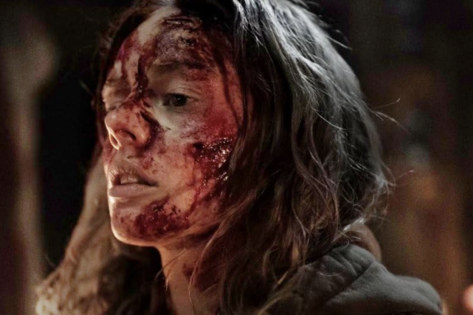 "Apoio intenso de Samara Weaving em filme de terror religioso mal administrado: uma crítica a Azrael"