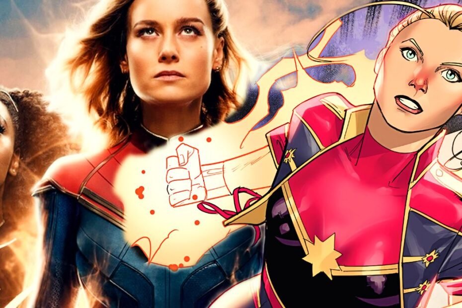 Capitã Marvel reúne oficialmente uma nova equipe intergaláctica de Marvels