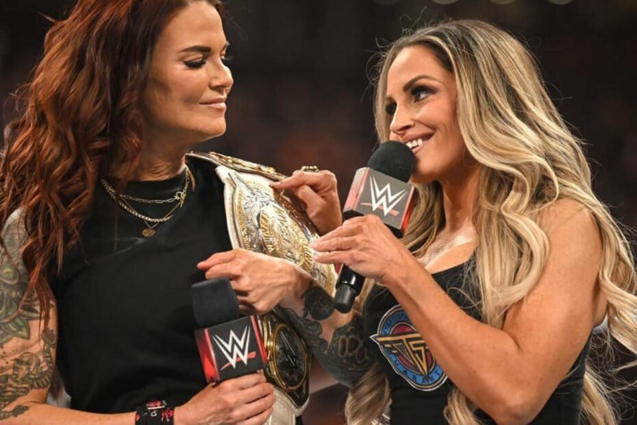 Desafio Team Bestie: Trish Stratus e Lita chamam a atenção das Kabuki Warriors