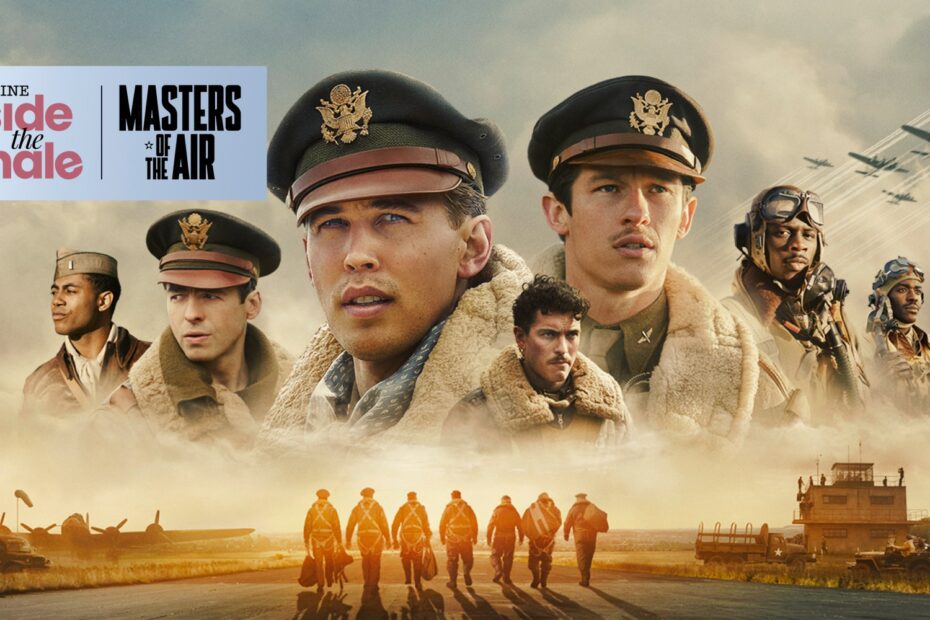 "Masters of the Air" é uma série de TV produzida pela Apple TV+ e foi um verdadeiro trabalho de amor para os produtores executivos Gary Goetzman, Tom Hanks e Steven Spielberg. A série marca a terceira e última parte da trilogia de drama de guerra dos três, após "Band of Brothers" e "The Pacific". A produção levou três anos para ser concluída e teve um custo estimado entre US $ 250 milhões e . Fim Emocionante de 'Mestres do Ar' é Celebrado no Último Episódio da Série no Apple TV+