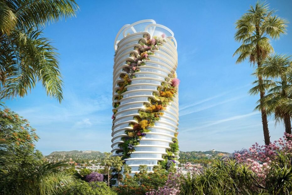Torre de escritórios de Hollywood projetada por Norman Foster terá design em espiral