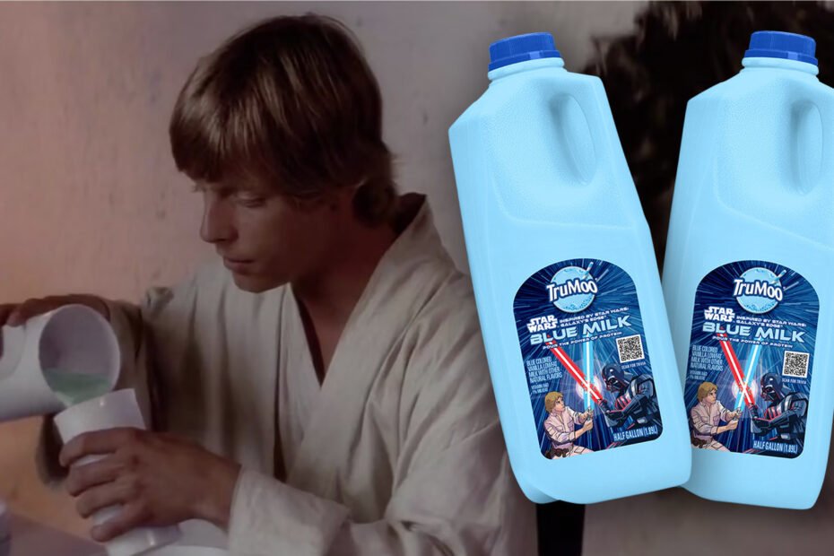 TruMoo traz para sua geladeira o leite oficial de Star Wars: Blue Milk!