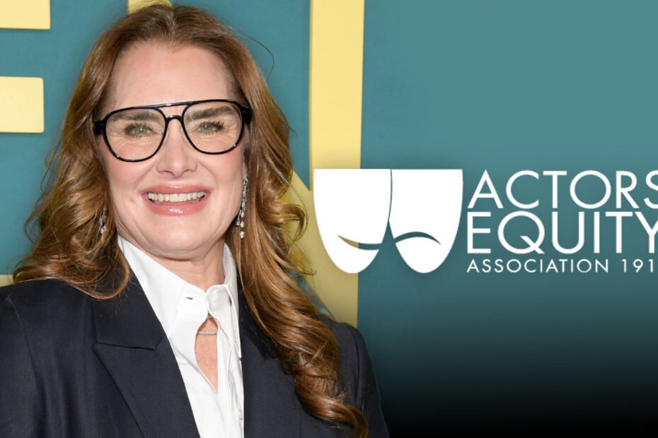 Brooke Shields anuncia candidatura à presidência da Associação de Equidade dos Atores.