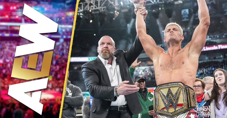 Campeão da AEW faz piada com celebração de Cody Rhodes e Triple H na WrestleMania 40 da WWE