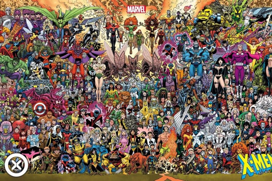 "Capas interconectadas dos X-Men celebram 700 edições de incalculável sucesso"