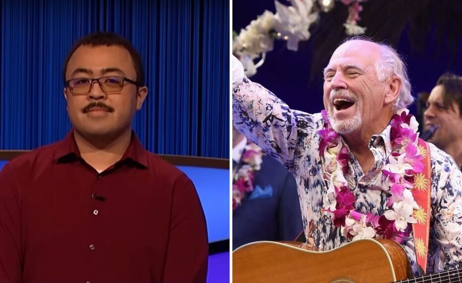 Concorrente do 'Jeopardy!' afirma que o sucesso de Jimmy Buffett foi inspirado no hambúrguer de queijo da avó.