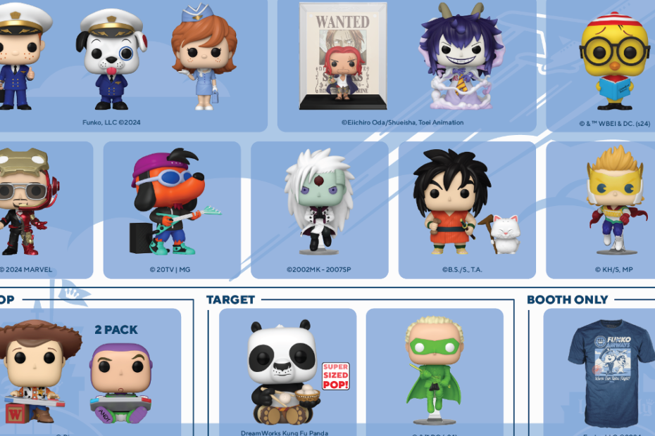 Onde encontrar os Funko Pop exclusivos da C2E2 2024