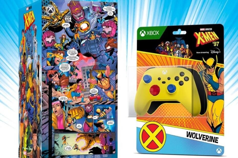 "Xbox Series X revela incrível console e controles X-Men '97"