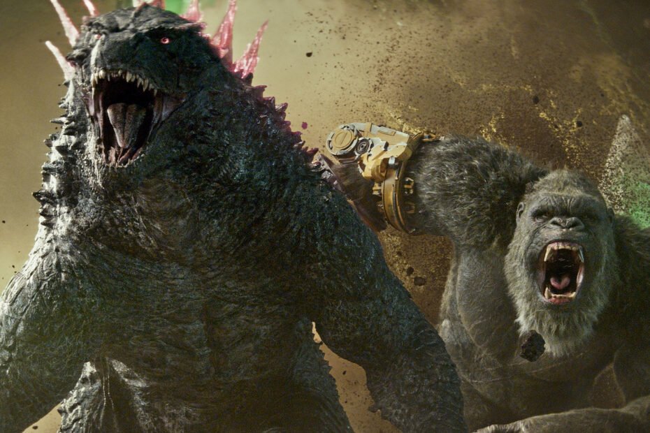 A Cena Mais Incrível de Ação em Godzilla X Kong Foi a Primeira Ideia do Filme