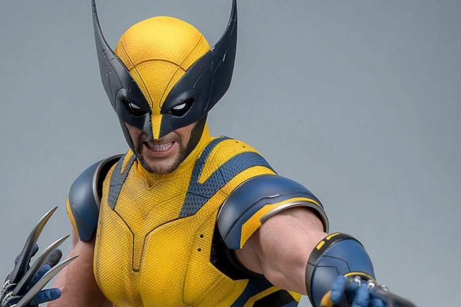 Deadpool e Wolverine: Hot Toys revela nova figura de Hugh Jackman em traje clássico