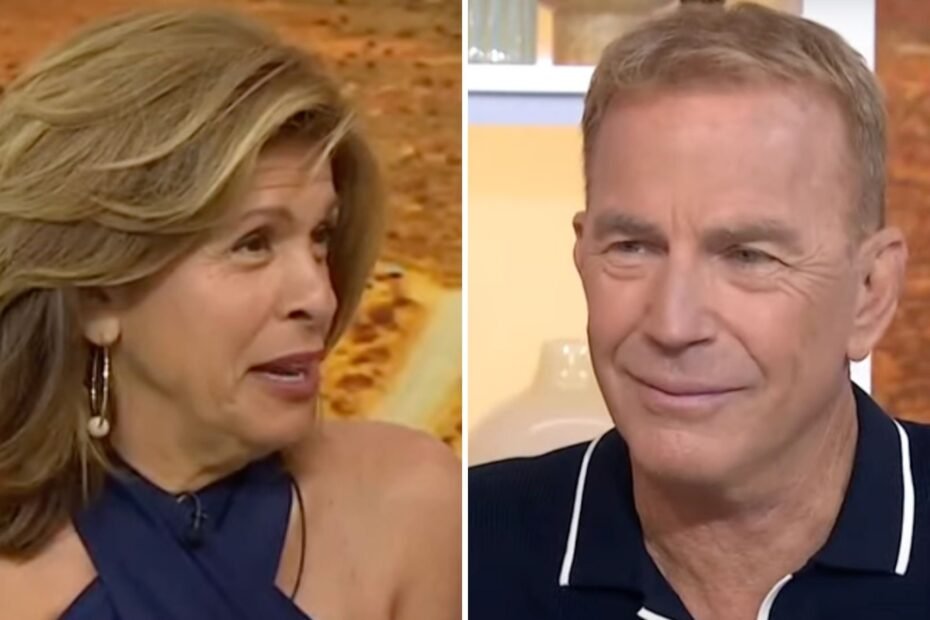 Fãs pedem que Kevin Costner e Hoda Kotb assumam romance após aparição fofa no 'Today'