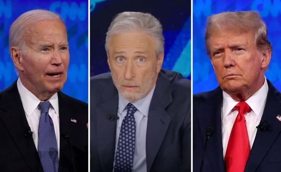 Jon Stewart critica Trump e Biden após debate na CNN (VÍDEO)