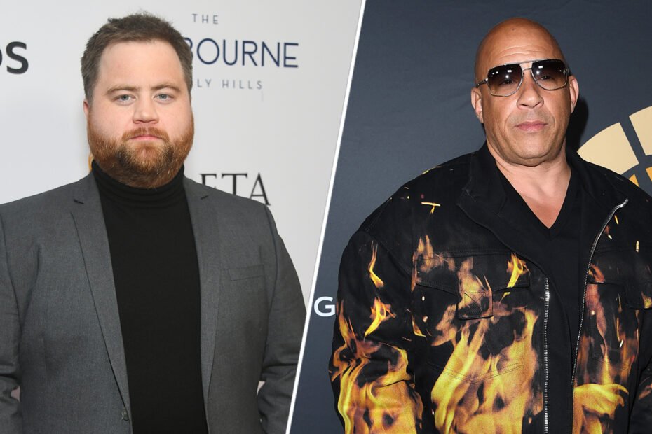 Paul Walter Hauser critica Vin Diesel por histórias sobre maus-tratos.