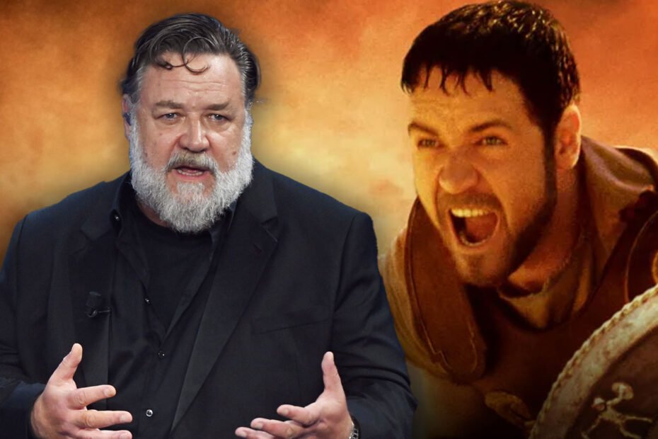 Russell Crowe desconfortável com sequência de 'Gladiador': "Algumas coisas que ouvi são um não, não, não"