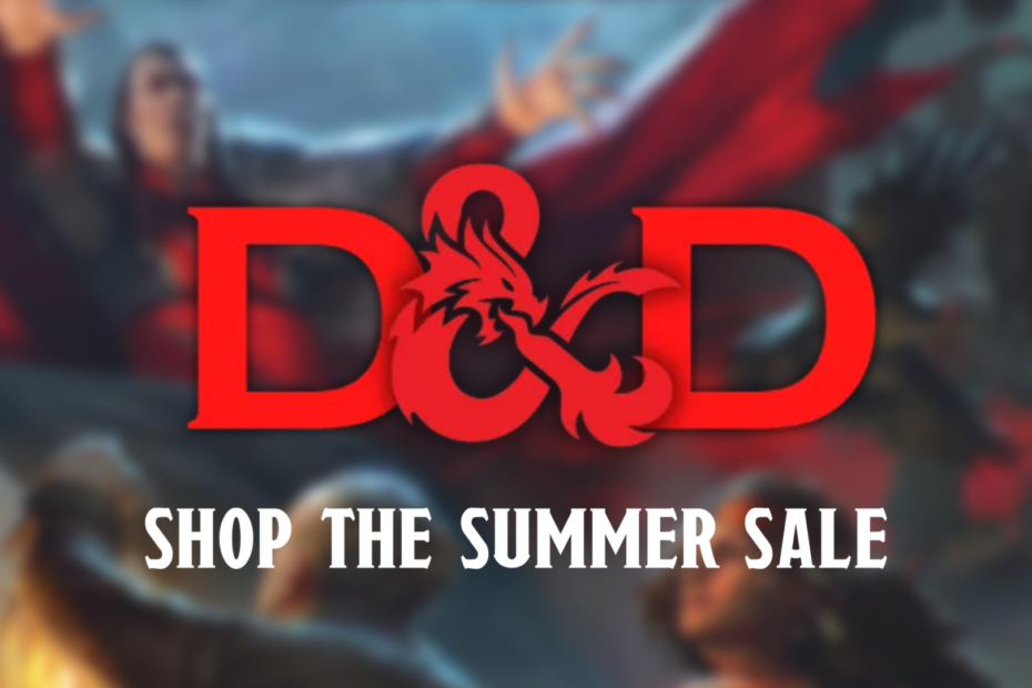 Wizards of the Coast oferece venda de verão de Dungeons & Dragons