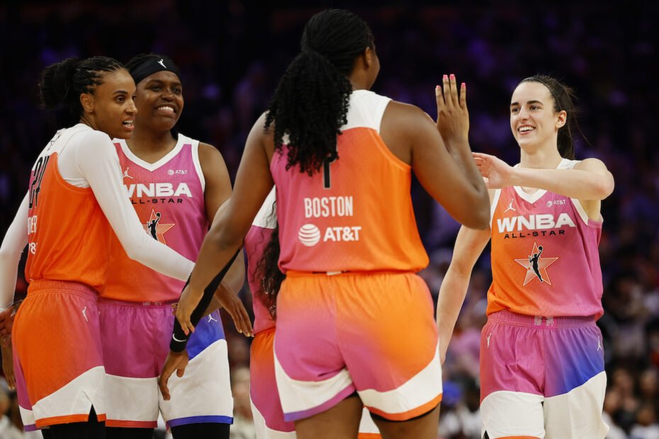 Aumento excepcional de 305% no público do Jogo das Estrelas da WNBA atinge recorde histórico