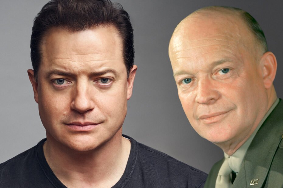 Brendan Fraser estrelará como Dwight D. Eisenhower no filme "Pressão", sobre os históricos desembarques da Normandia