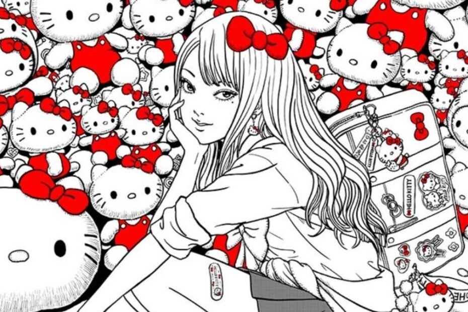 Colaboração especial entre Junji Ito e Sanrio anunciada com pôster exclusivo