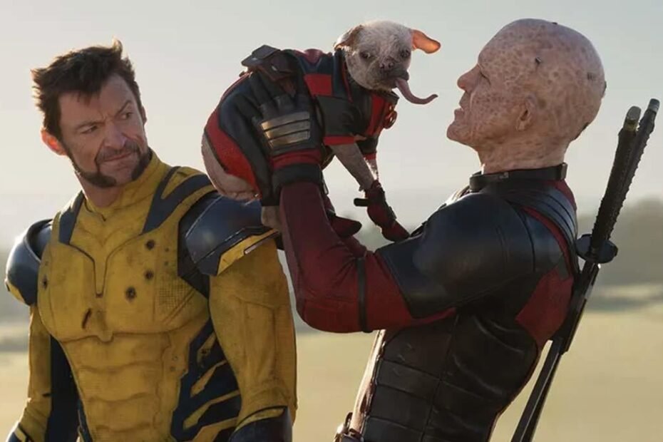 Deadpool e Wolverine em busca do Dogpool: Uma aventura canina incrível!