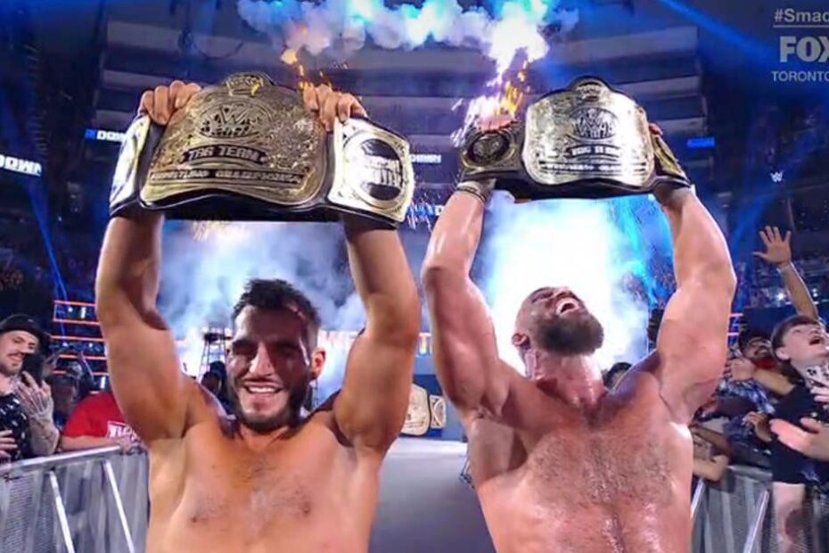 DIY se torna a nova dupla campeã de equipes no WWE SmackDown