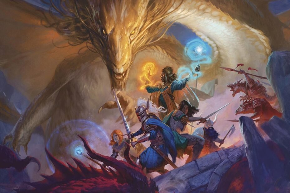 "Dungeons & Dragons venderá primeiros Manuais do Jogador de 2024 na Gen Con"