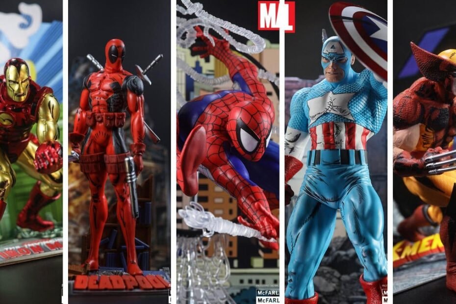 Figuras McFarlane Toys da Marvel estão em promoção agora