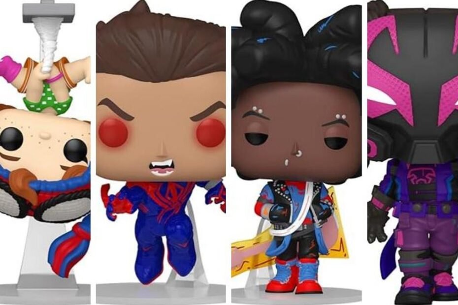 Funko mergulha de volta no universo do Homem-Aranha com novas figuras Pop do Spider-Verse