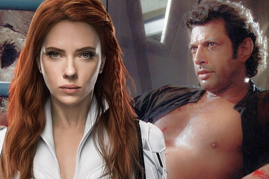 Goldblum dá as boas-vindas a Scarlett Johansson em Jurassic Park: "Cuidado para não ser comida"