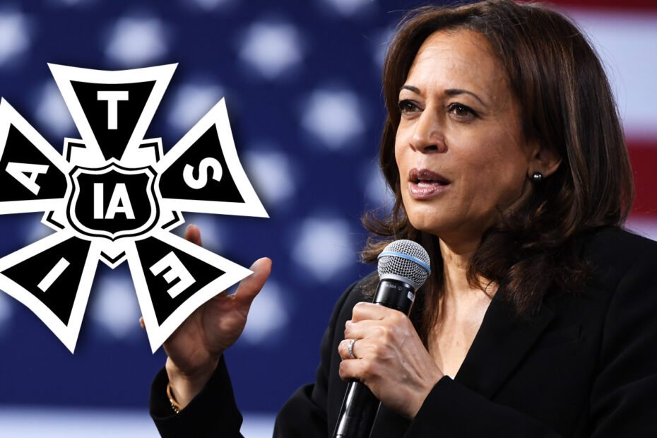 IATSE apoia Kamala Harris para presidente, sendo o primeiro sindicato de Hollywood a se posicionar desde a renúncia de Biden.