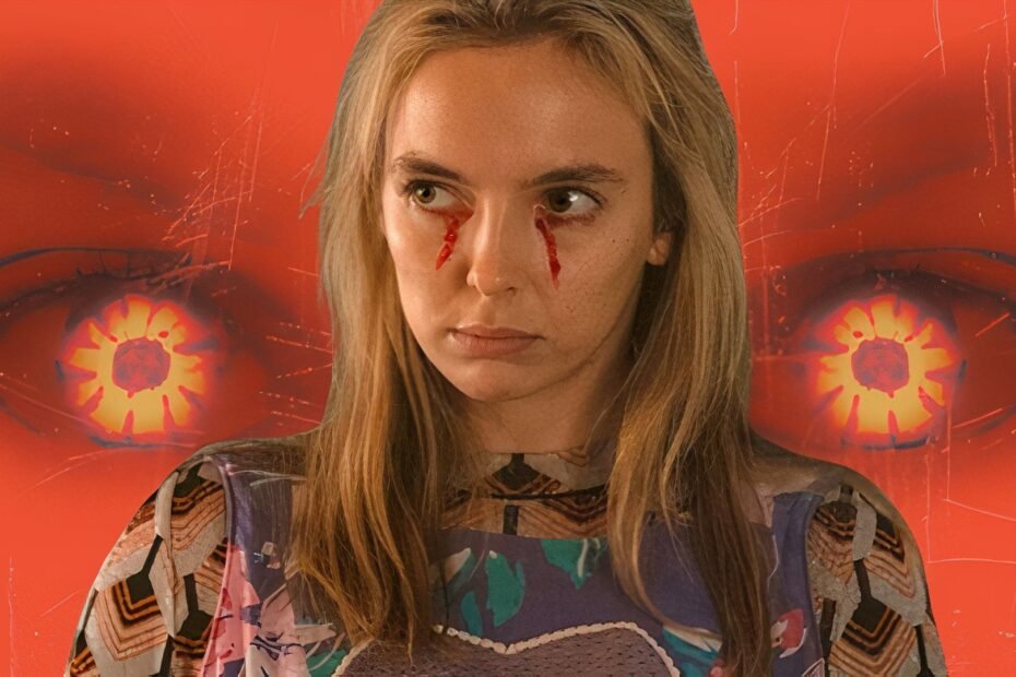 Jodie Comer passa por transformação surpreendente em novas imagens do set.