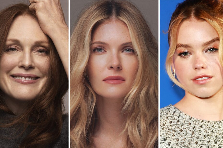 "Julianne Moore, Meghann Fahy & Milly Alcock estrelam a série limitada 'Sirens' da Netflix, criada por Molly Smith Metzler da 'Maid' em parceria com o LuckyChap"