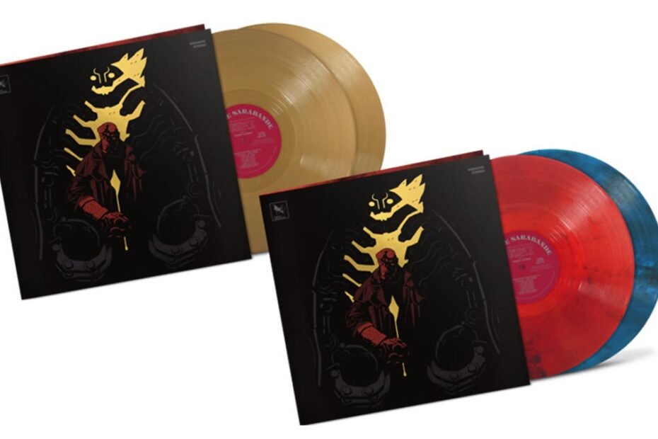 Lançamento em vinil de luxo da trilha sonora de Hellboy II: O Exército Dourado.