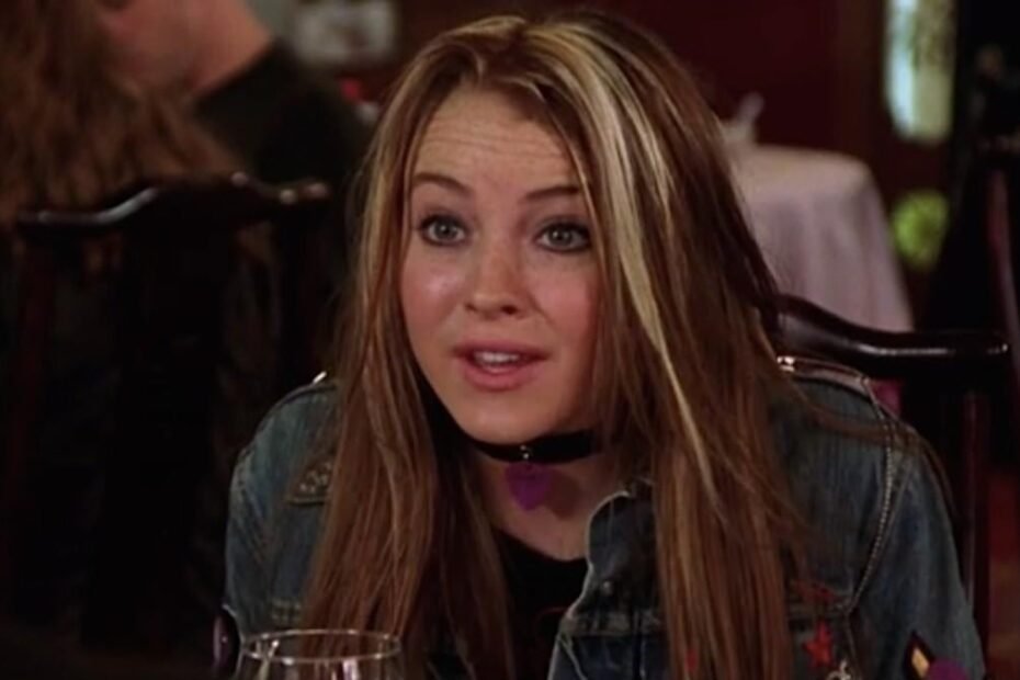 Lindsay Lohan revive a infância nas gravações de Freaky Friday 2